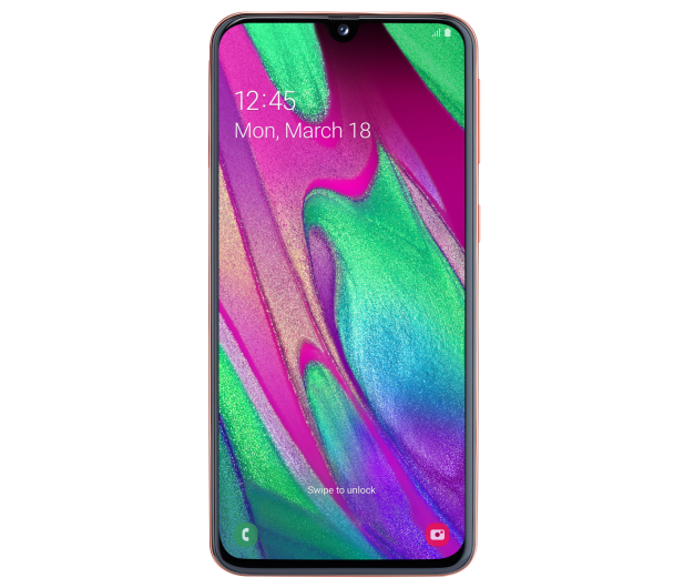 Samsung Galaxy A40 SM-A405FN Coral - 487576 - zdjęcie 2